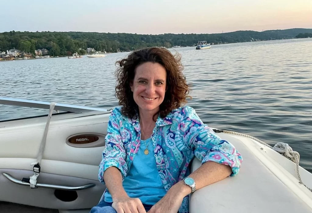 Photo of me on the boat